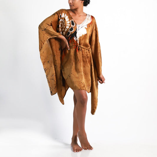 Blossom Silk Kaftan