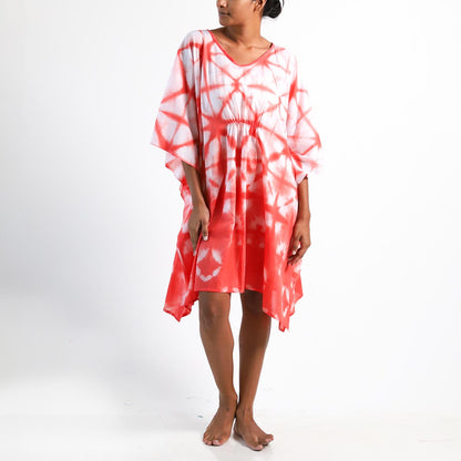 Mandarin Tie-Dye Dress