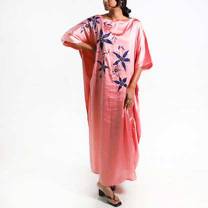 Jasmine Satin Silk Kaftan