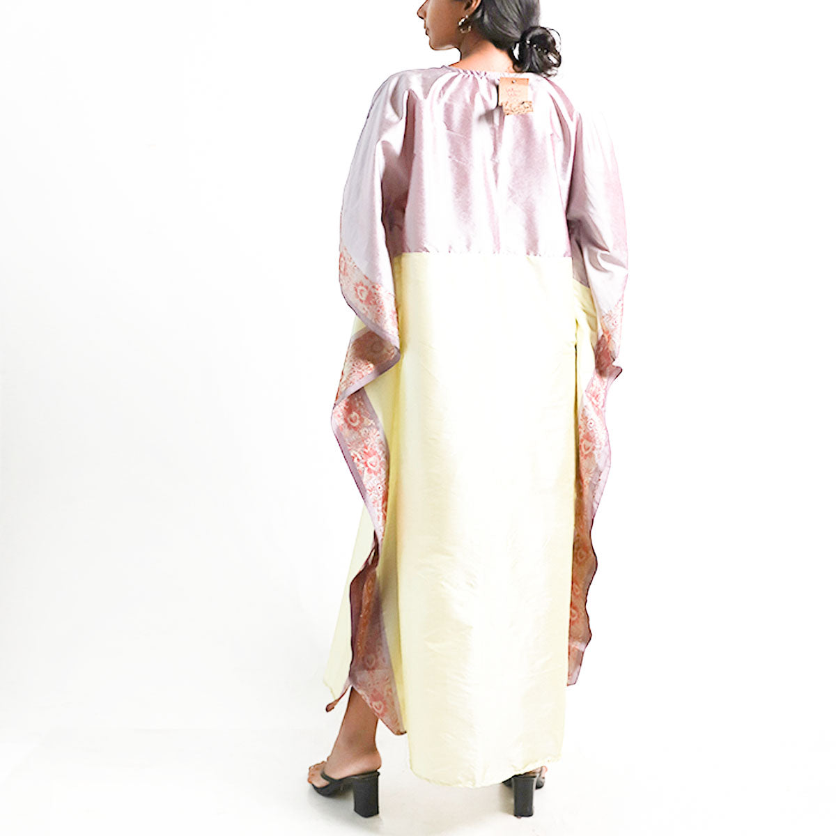 Lavender Silk Kaftan