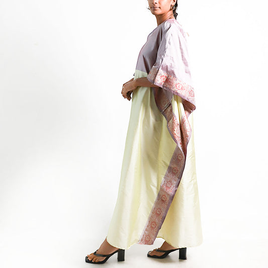 Lavender Silk Kaftan