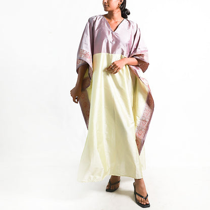 Lavender Silk Kaftan