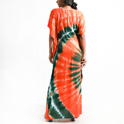 Sunrise Tie-Dye Kaftan
