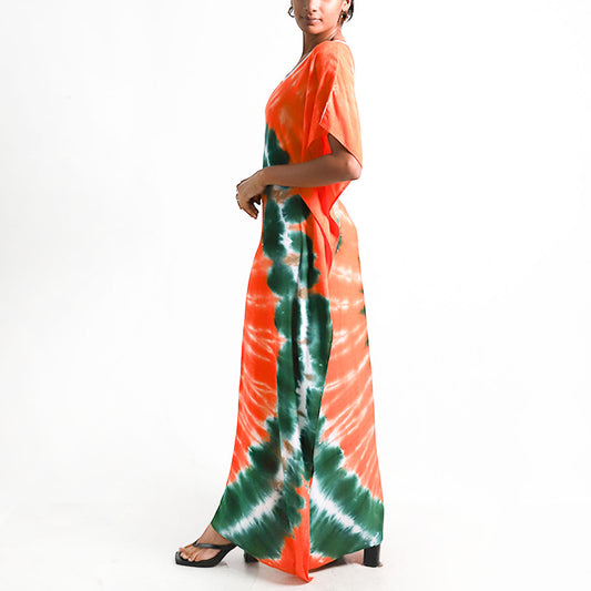 Sunrise Tie-Dye Kaftan