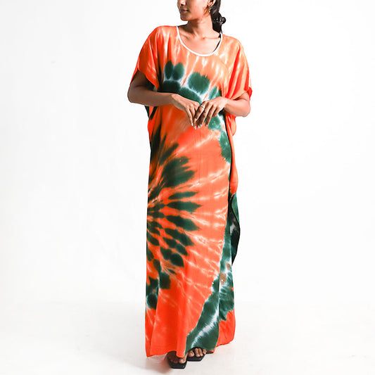 Sunrise Tie-Dye Kaftan