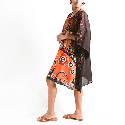 Owl Batik Kaftan