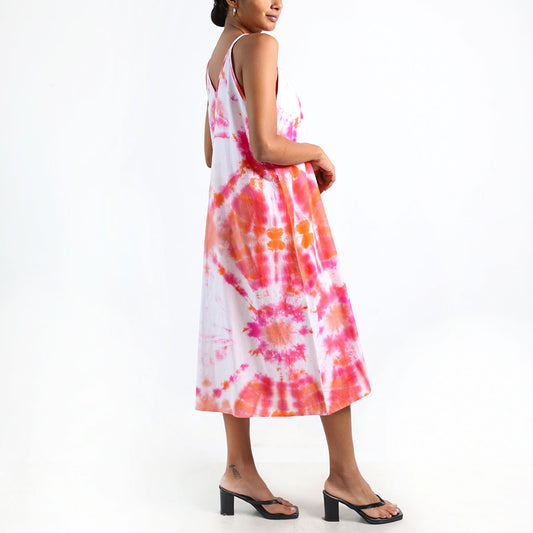 Sunset Swirl Dress
