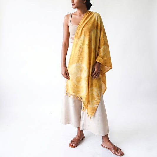 Saffron Bloom Shawl