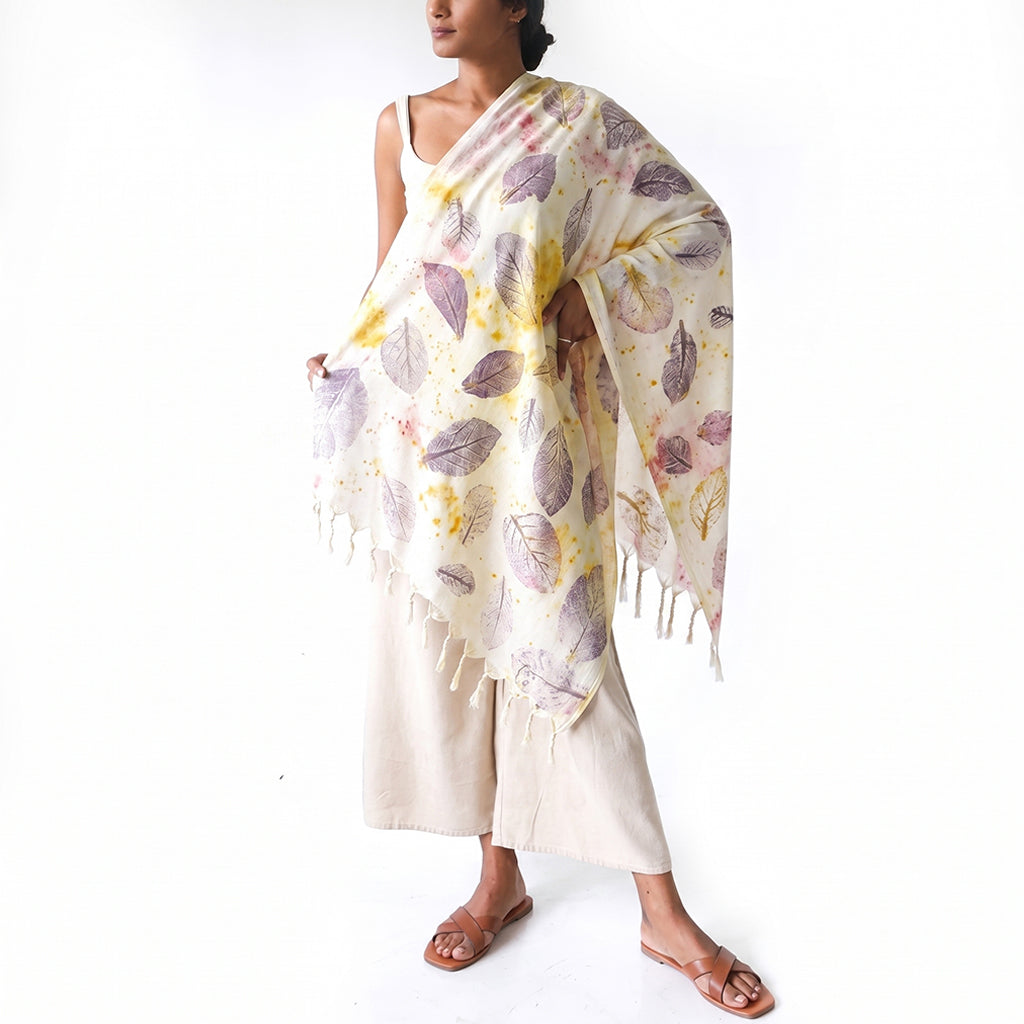 Amber Orchid Shawl