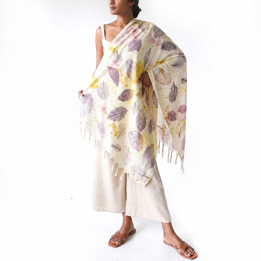 Amber Orchid Shawl