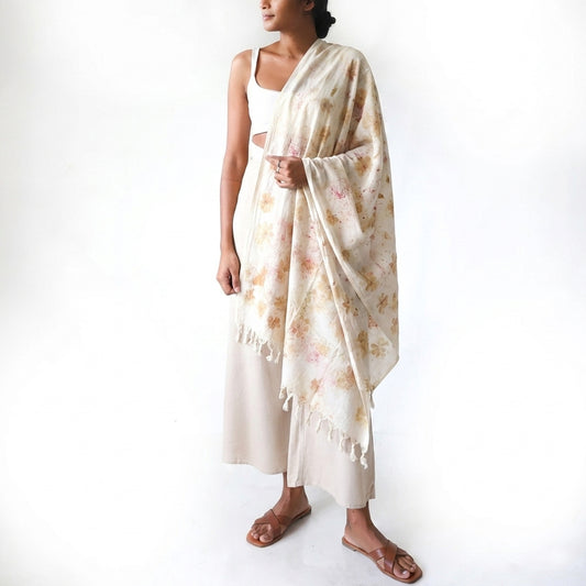 Sunset Bloom Shawl
