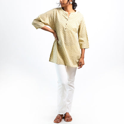 Coastal Dream Block Printed Top