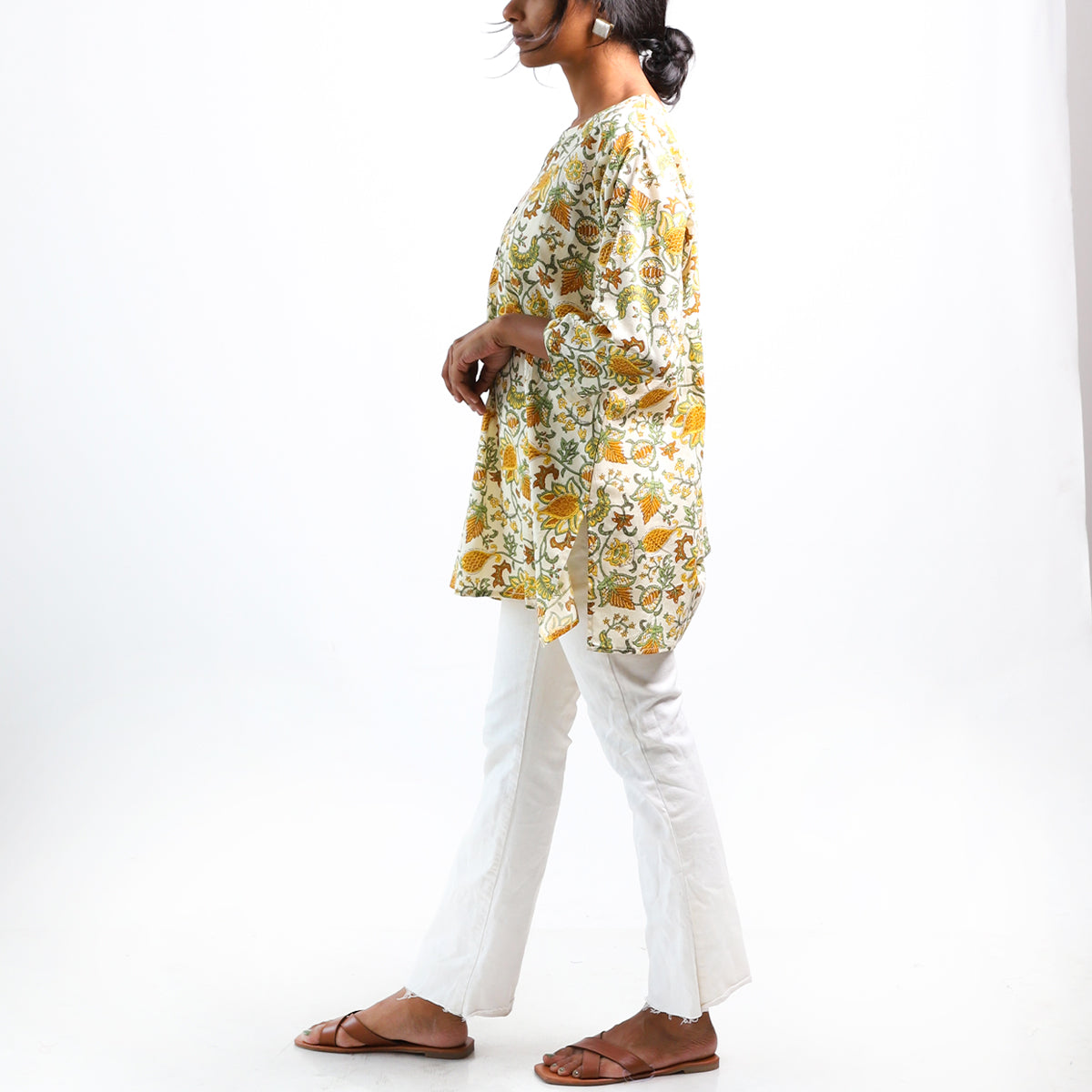 Secret Garden Block Printed Top