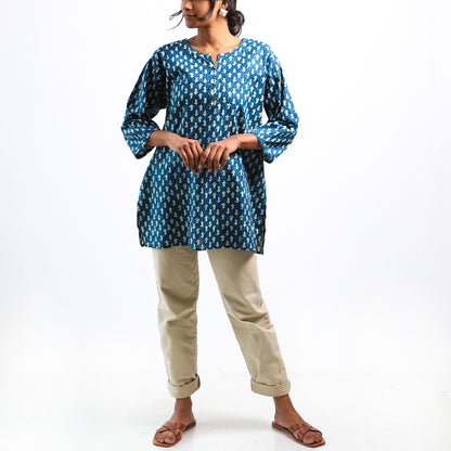 Mystic Moon Block Printed Top