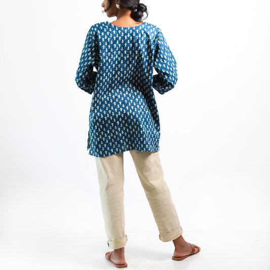 Mystic Moon Block Printed Top