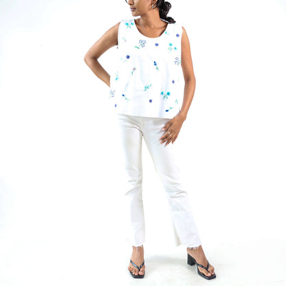 Daisy Dream Embroidered Top