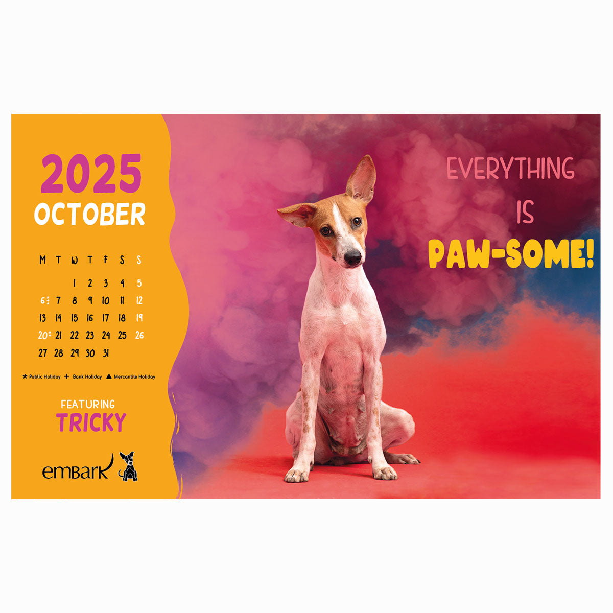 Embark Calendar 2025