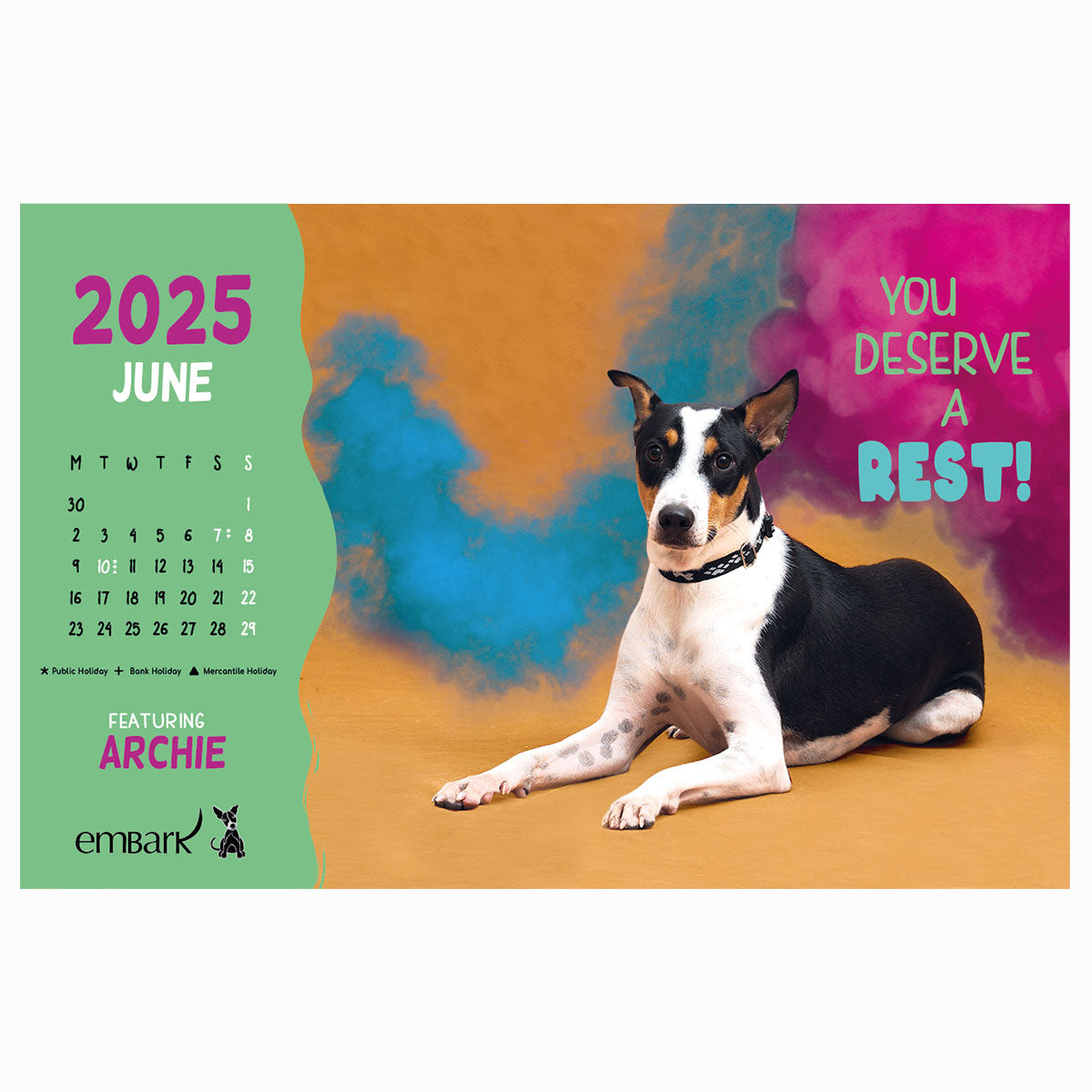 Embark Calendar 2025