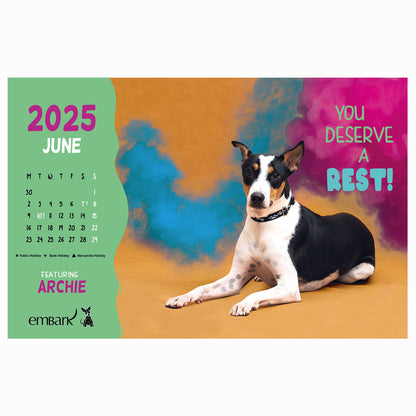Embark Calendar 2025