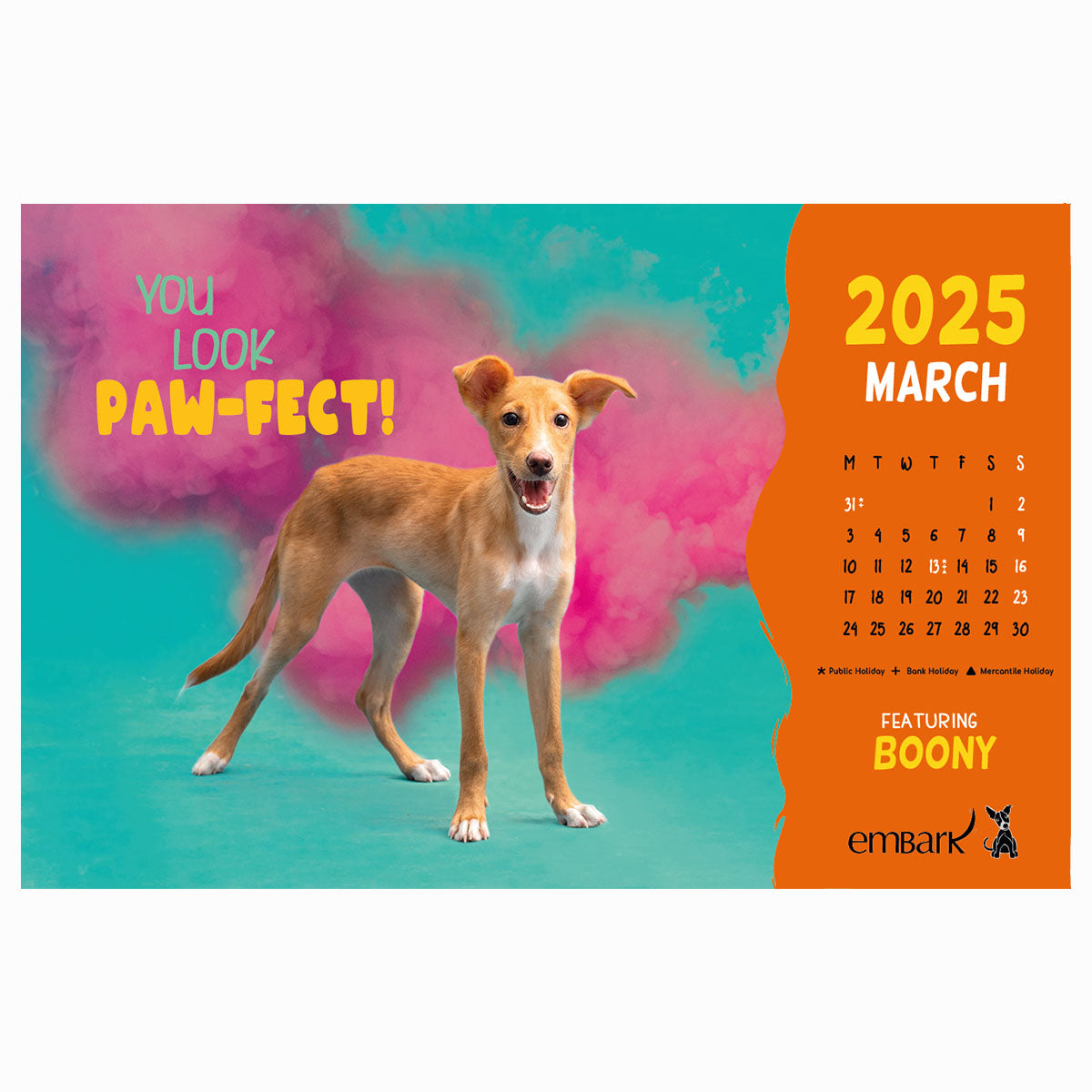 Embark Calendar 2025