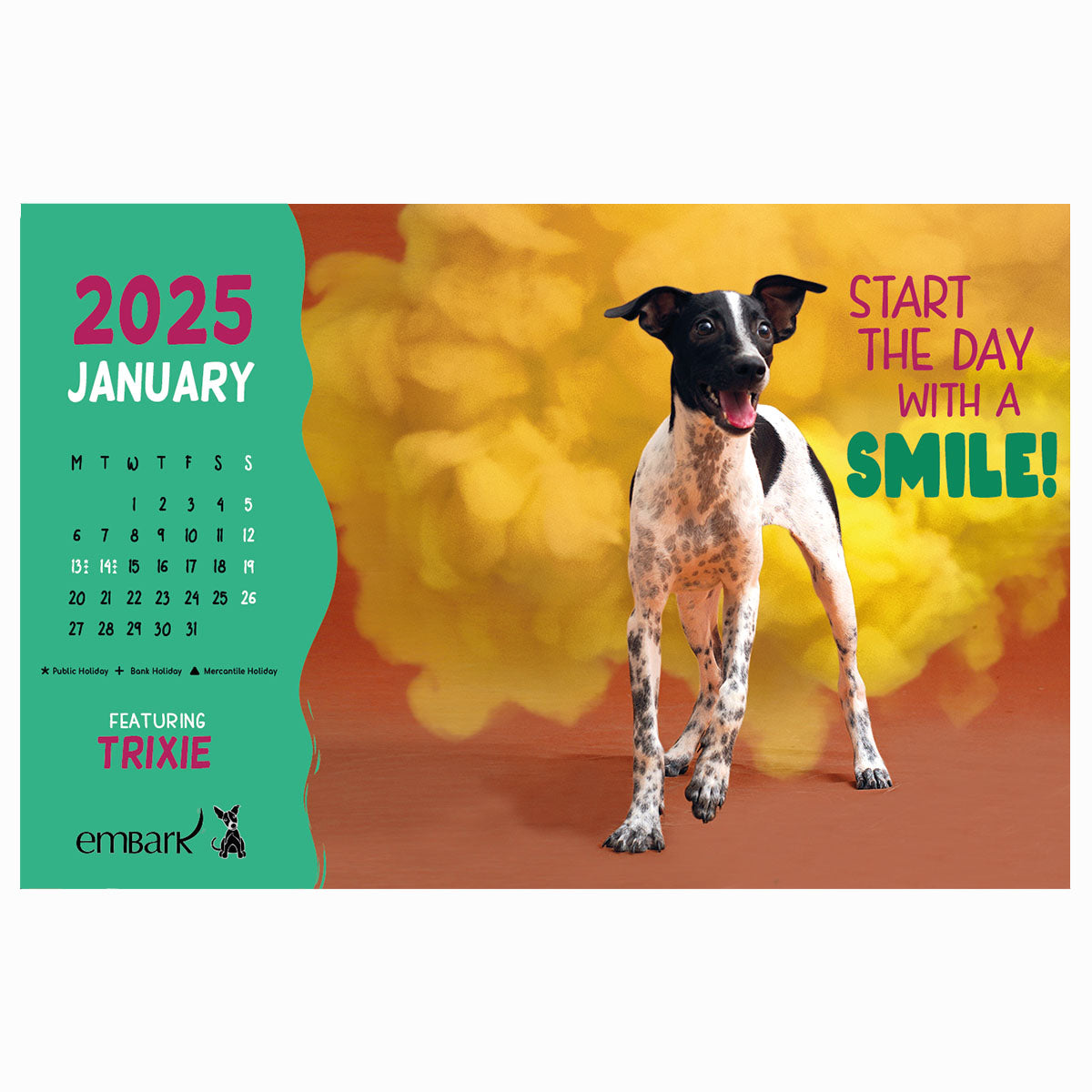 Embark Calendar 2025
