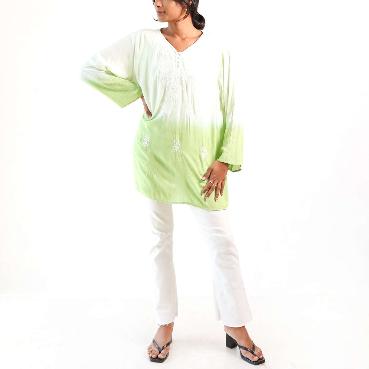 Lush Lime Kurtha
