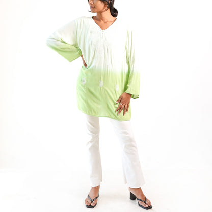 Lush Lime Kurtha