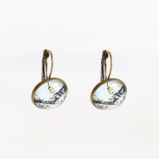 Elegant Cracks Earrings