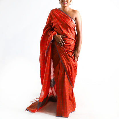 Silver Sunrise Handloom Saree