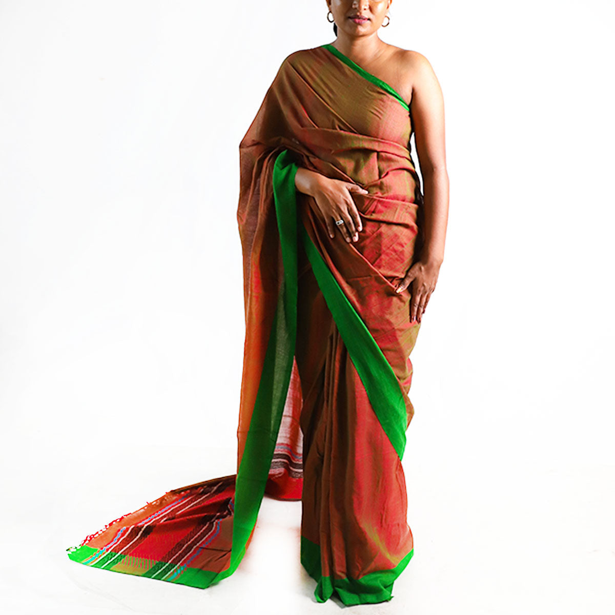 Citrus Charm Handloom Saree