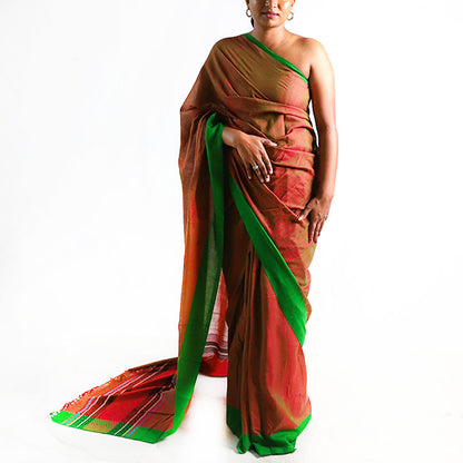 Citrus Charm Handloom Saree