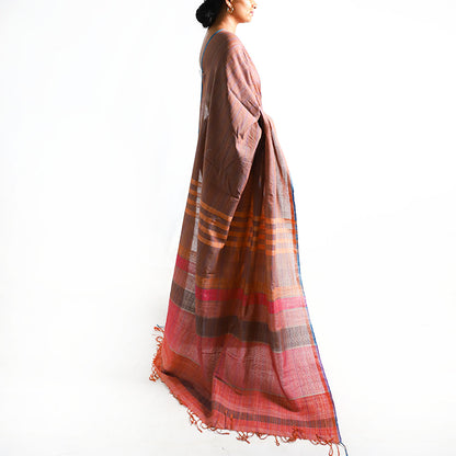 Earthy Elegance Handloom Saree