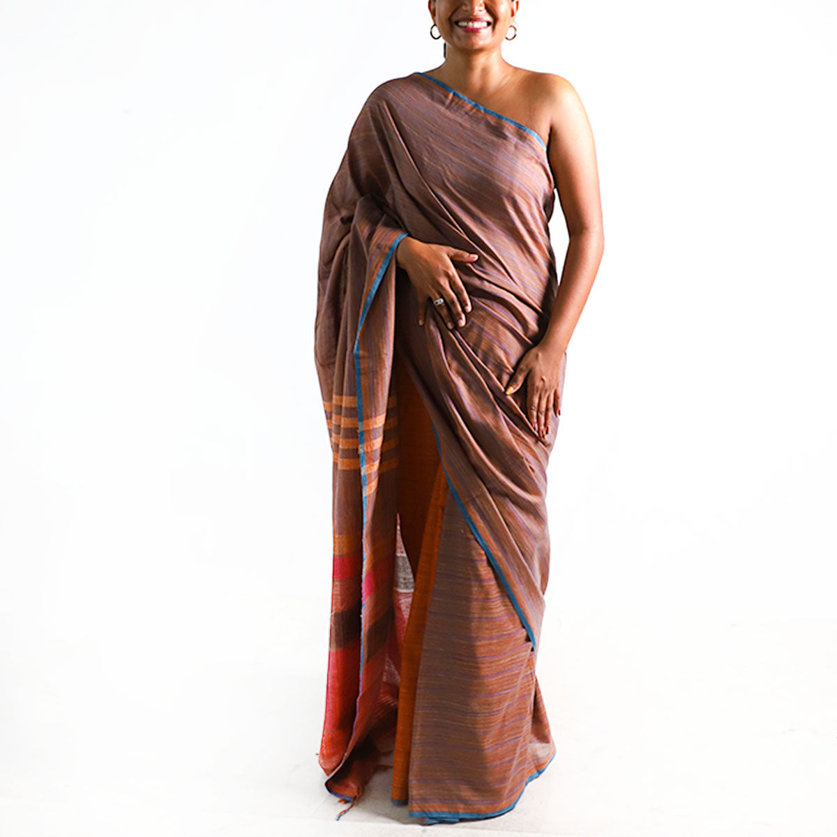 Earthy Elegance Handloom Saree