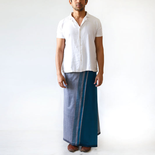 Cyan Handloom Sarong