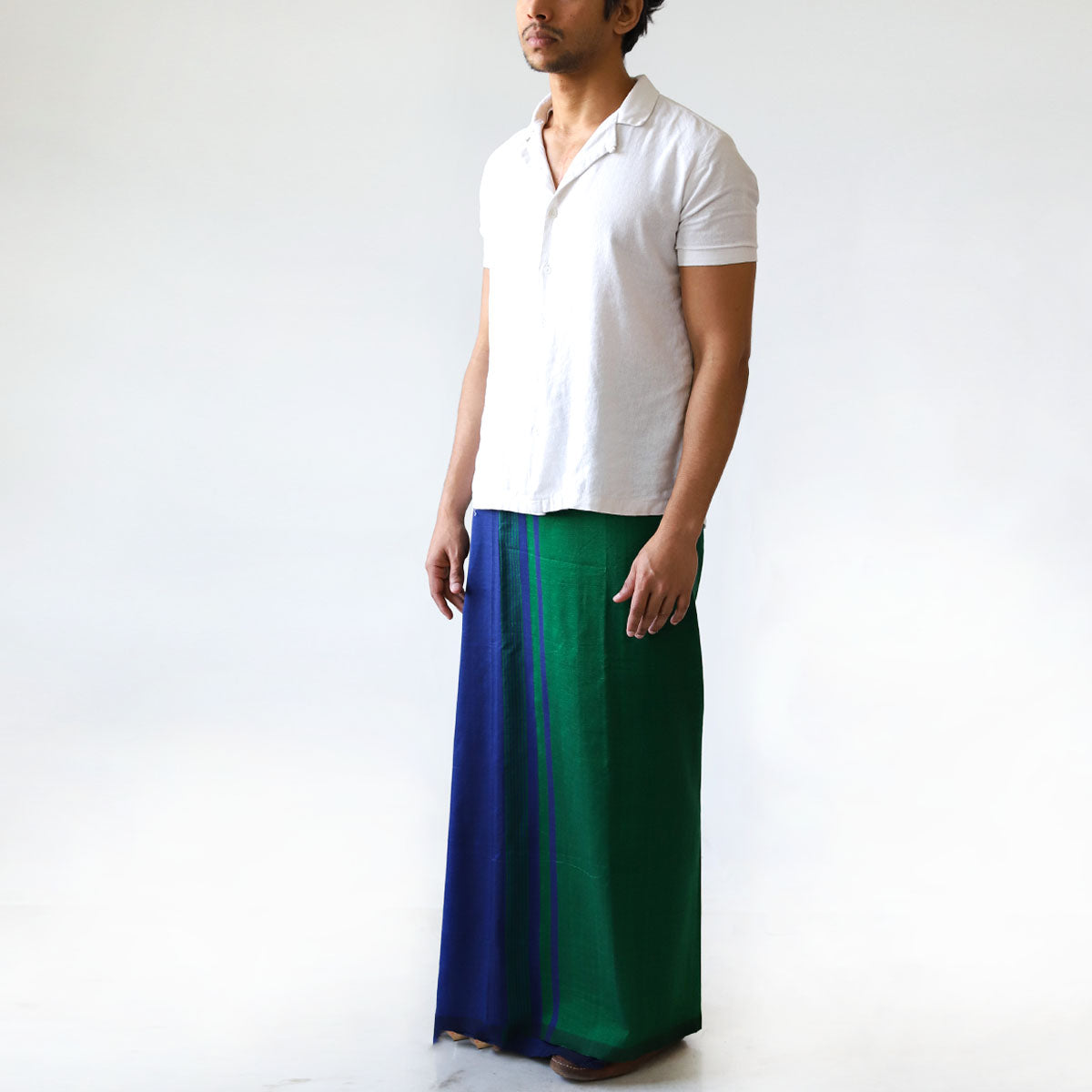 Classic Blues Handloom Sarong