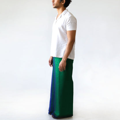 Classic Blues Handloom Sarong