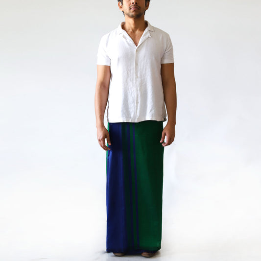 Classic Blues Handloom Sarong