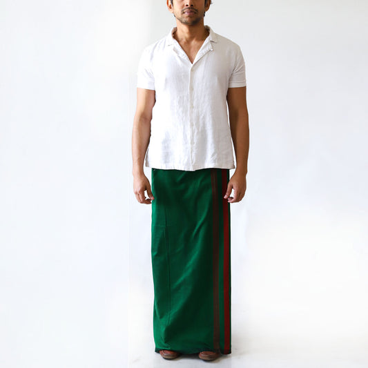 Red &amp; Green Handloom Sarong