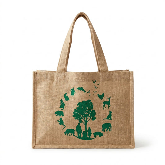 Sustainable Shopper Bag With Pockets