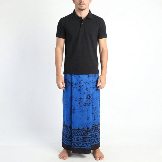 Blue Abyss Batik Sarong
