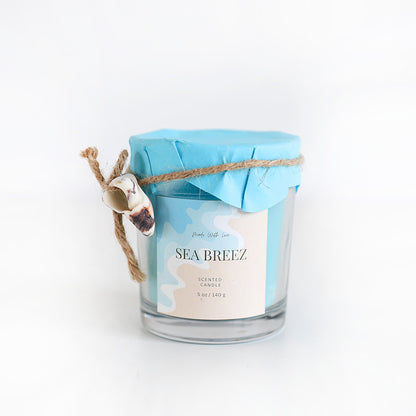 Sea Breeze Glass Candle