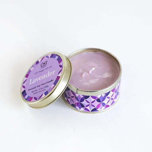 Lavender Tin Candle