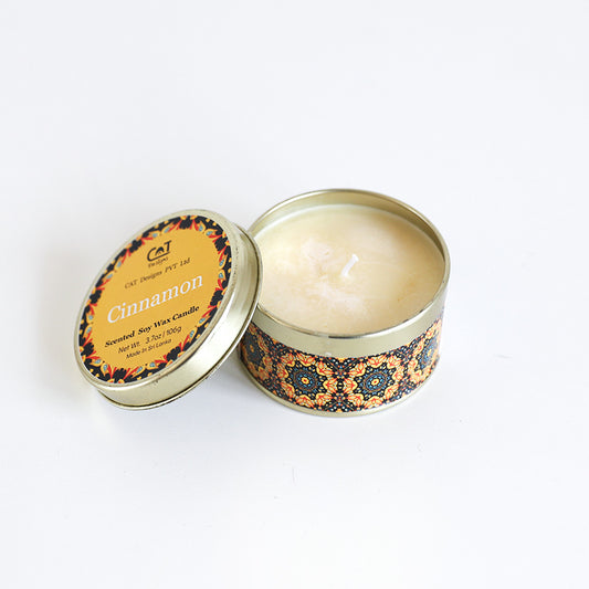 Cinnamon Tin Candle