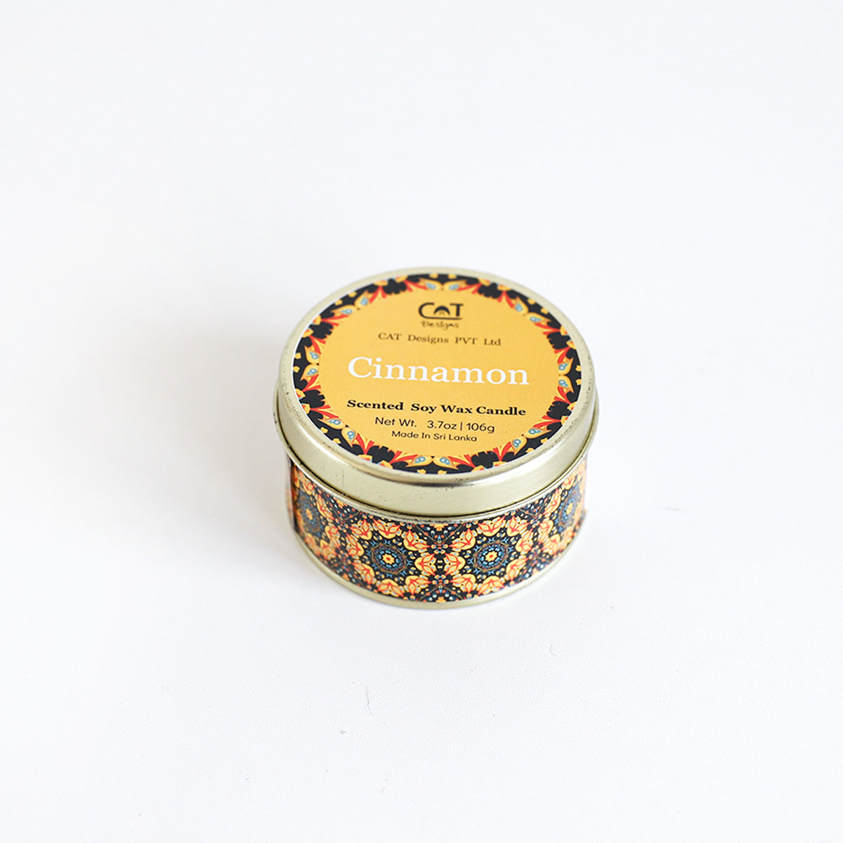 Cinnamon Tin Candle