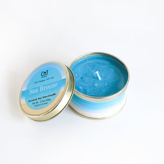 Sea Breeze Tin Candle