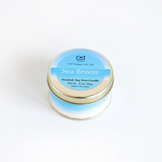 Sea Breeze Tin Candle