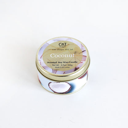 Coconut Tin Candle