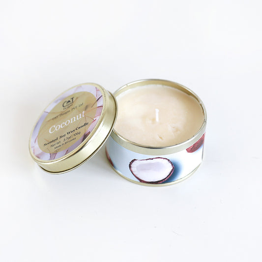 Coconut Tin Candle