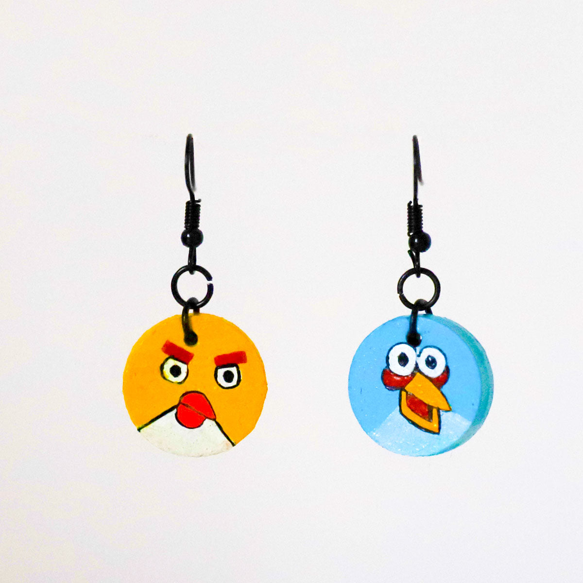 Angry Birds Wooden Earring