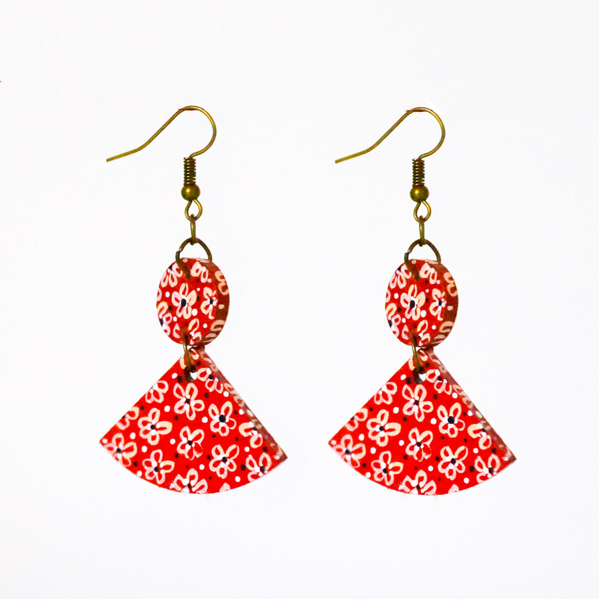 Garden Bloom Wooden Earring